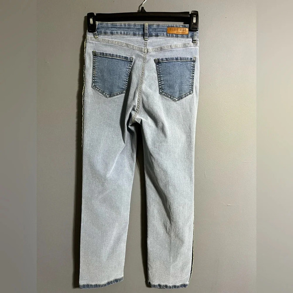 Blue Age Denim inside out jeans size 5 (waist 26) - Picture 2 of 11